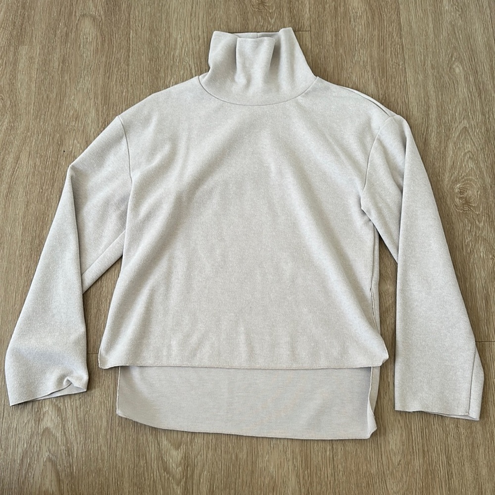 Zara Beige Turtleneck
